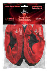 Elite Hockey Pro-Blade Soakers Skate Guards, Jumpstart Red, Assorted Sizes