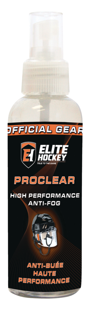 ELITE Hockey Proclear High Performance Visor/Mask Anti-Fog Spray, 140-ml