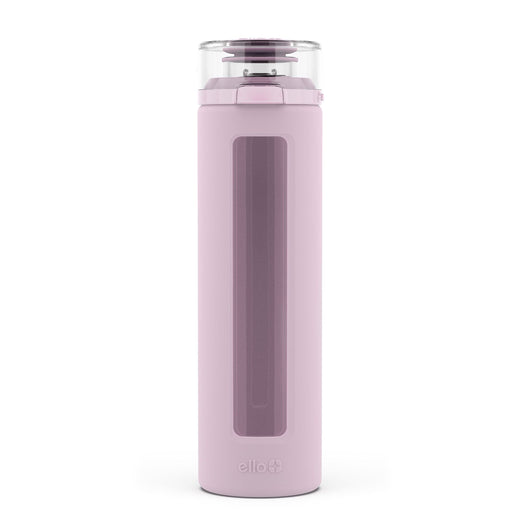 Ello Clara Glass Water Bottle, 20-oz, Assorted Colours