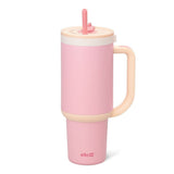 ello Oasis Tumbler with Retractable Straw, 40-oz, Assorted Colours