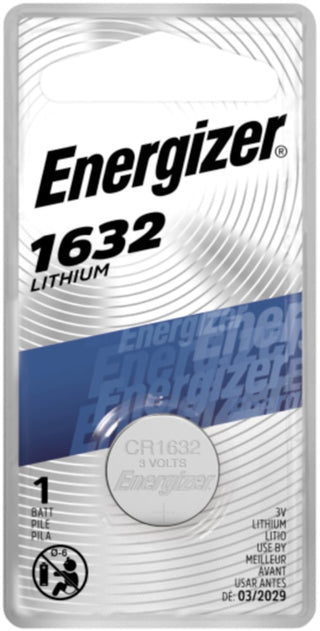 Energizer 1-pk CR1632 3V / 3 Volt Lithium Coin Cell Battery
