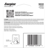 Energizer 2032 Child Shield Lithium Battery, 4-Pack image 2