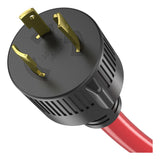 Energizer 30A 25-ft Triple-Outlet Extension Cord, Red image 2