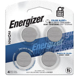 Energizer 4-pk CR2032 3V / 3 Volt Lithium Coin Cell Batteries, Long Lasting
