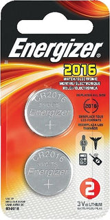 Energizer CR2016 3V / 3 Volt Lithium Coin Cell Batteries for Watches & Electronics, 2-pk image 3