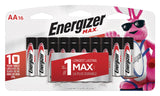 Energizer Max 16-pk AA Alkaline Batteries, Long Lasting, All Purpose image 2