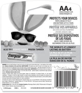 Energizer Max 4-pk AA Alkaline Batteries, Long Lasting, All Purpose image 2