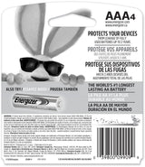 Energizer Max 4-pk AAA Alkaline Batteries, Long Lasting, All Purpose image 4