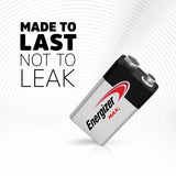 Energizer Max 6-pk 9V / 9 Volt Alkaline Batteries, Long Lasting, All Purpose image 3