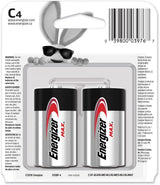 Energizer Max4-pk C Alkaline Batteries, Long Lasting, All Purpose image 2