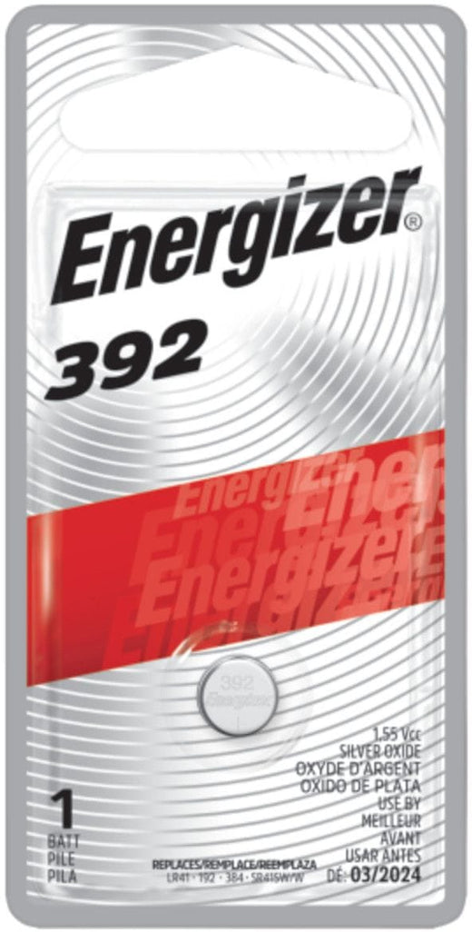 Energizer Silver Oxide 1-pk 392 1.5V / 1.5 Volt Zero Mercury Button CellBattery