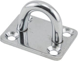 Erickson Stainless Steel Truck or Trailer Anchor Ring, 1200-lb, 2-pk