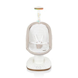 Evenflo Elara 2-in-1 Smart Motion Swing and Soothing Nest, Beige