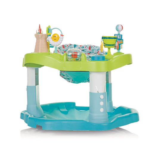 Evenflo ExerSaucer Mega Seaside Splash Activity Center, Blue