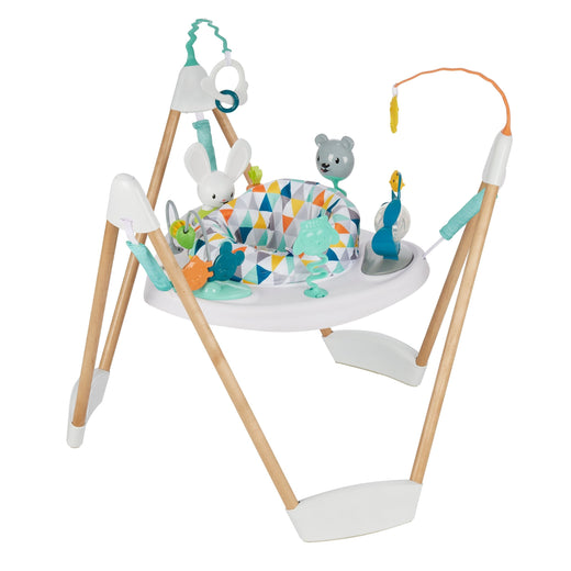 Evenflo ExerSaucer Woodland Wonder Activity Jumper, White