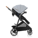Evenflo Shyft Intuiti+ Stroller withGreen and Gentle Grey