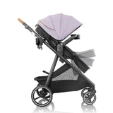 Evenflo Shyft Intuiti+ Stroller withGreen and Gentle Purple