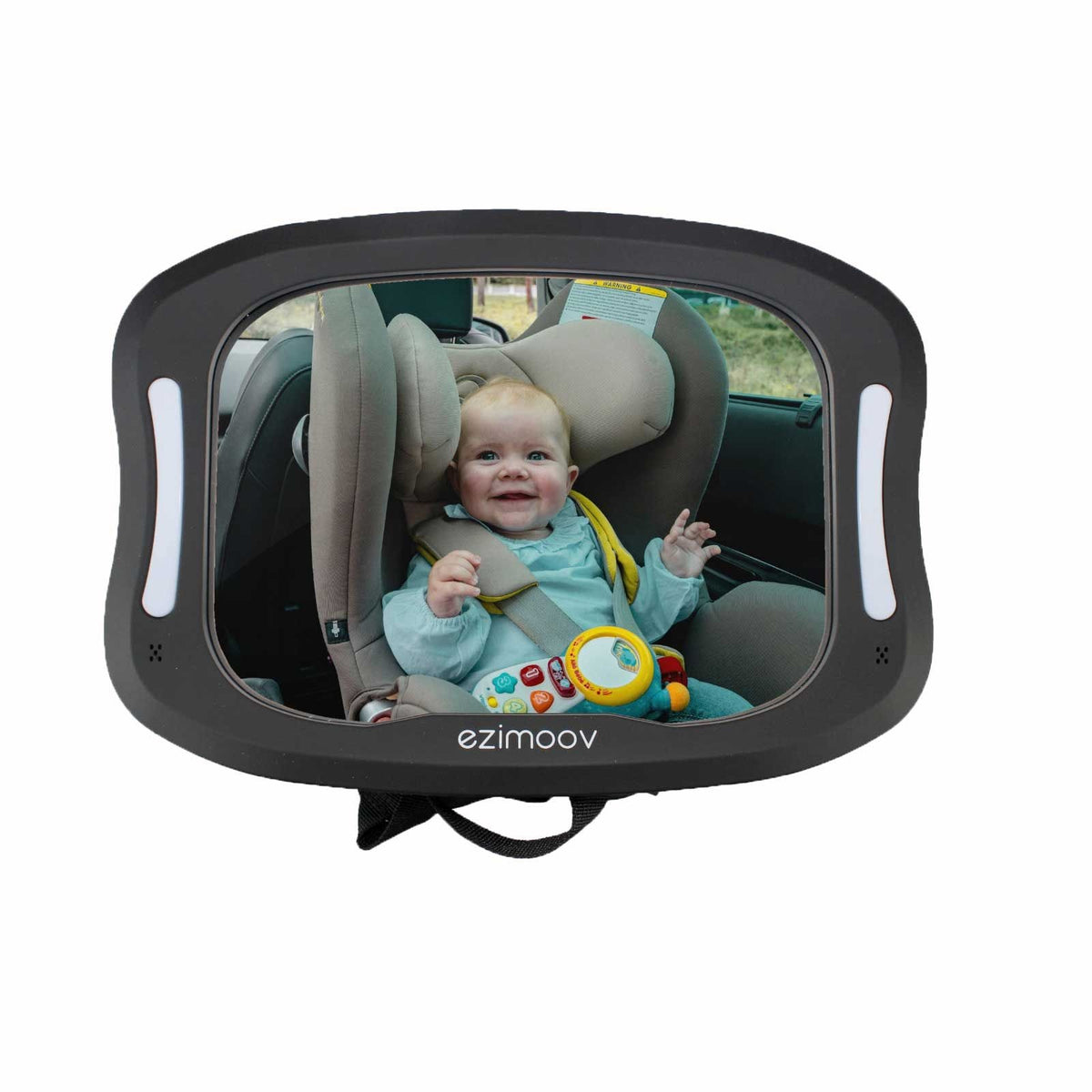 Ezimoov Baby LED Car Mirror with Remote