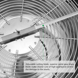 16-inch blade trimmer, using a twisted rotation cutting method, suitable for trimming plant buds and flowers. Equipped with upgraded gears, with sharp blades (2 serrated blades and 2 straight blades) image 3