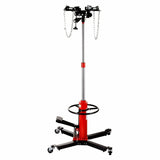 Hydraulic Car Transmission Jack Vertical Lift,1660 Pounds,360掳Rotating Wheel Lift,Red image 3