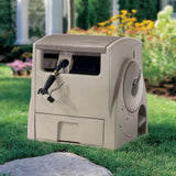 Powerwind Auto Power Rewind Hose Reel, Light Taupe image 2