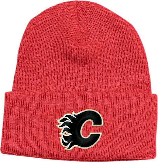 Fan Favorite NHL Calgary Flames Mass Cuff Knit Toque, Adult