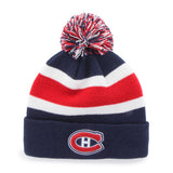 Fan Favorite NHL Montreal Canadiens Mass Breakaway Cuff Knit Pom Toque, Adult