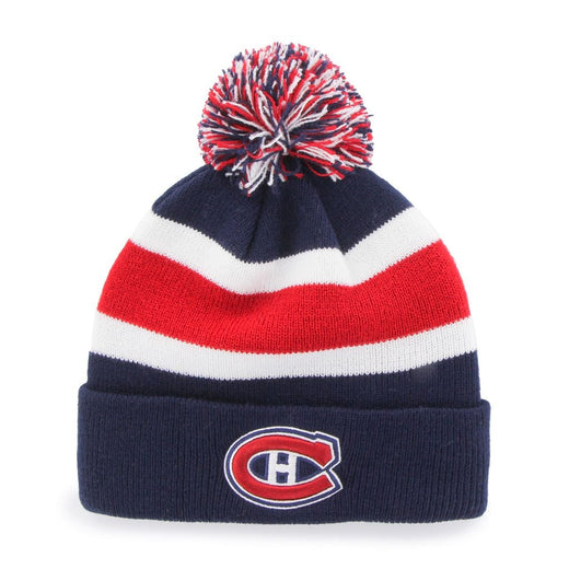 Fan Favorite NHL Montreal Canadiens Mass Breakaway Cuff Knit Pom Toque, Adult