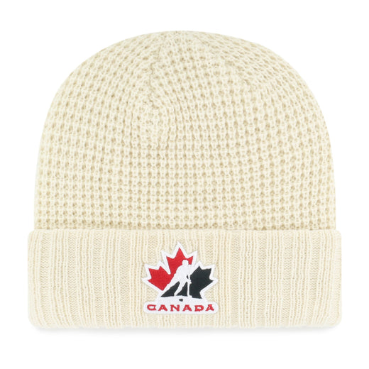 Fan Favourite Team Canada Mass Clara Cuff Knit Toque, Cream, Women
