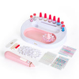 FAO Schwarz Girls Custom Glitter Nail Set, Pink image 2
