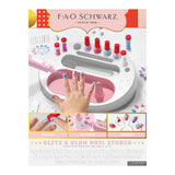 FAO Schwarz Girls Custom Glitter Nail Set, Pink image 3