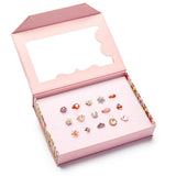 FAO Schwarz Kids Glam Rings Set, 15 Piece, Pink image 6