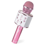 FAO Schwarz Musical Microphone Bluetooth Broadcaster, Pink