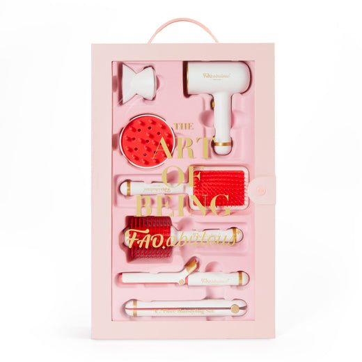 FAO Schwarz Toy Pretend Hair Stylist Playset, Pastel Pink