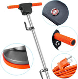 Commercial Floor Scrubber Machine with Brushes and Pads, Heavy Duty Floor Buffer Polisher and Cleaner- Deep Cleaning Tile and Grout, Hardwood Floors and Carpets without Getting on Hands and Knees image 4