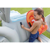 Inflatable Backyard Water Slide with Surf Riders & Electric Air Pump image 2