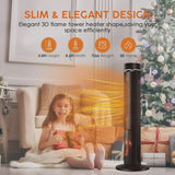 Airchoice 1500W 36 in Ceramic Tower Space Heater, 3 Heat Settings, Adjustable, for 300 sq ft image 6