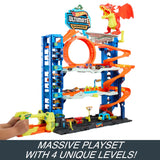 Hot Wheels City Ultimate Garage Playset with 2 Die-Cast Cars, Storage for 50 Cars Child Age 4-8 image 3
