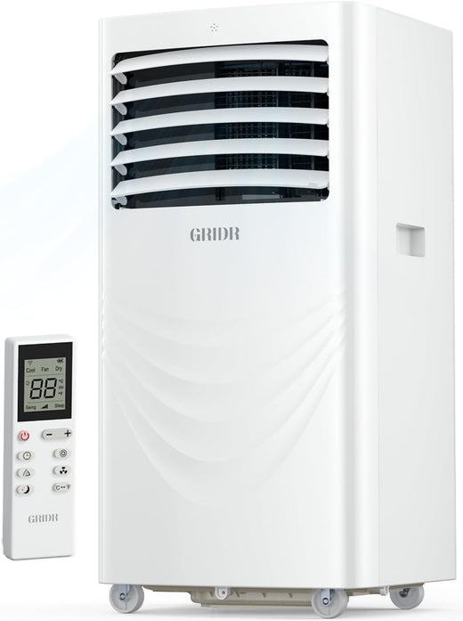 12000 BTU Portable Air Conditioners, AC Unit for Bedroom with 4 Modes Cooling/Dehumidifier/Fan & Sleep, Up to 400 Sq.Ft, 45db Quiet, 24H Timer & Remote, Standing Air Conditioner for Rooms Office Home