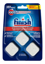 Finish Dishwasher Cleaner Tabs, Fresh Scent, 3-pk