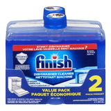 Finish Liquid Dishwasher Cleaner, Fresh Scent, 250-mL, 2-pk