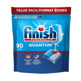 Finish Powerball Quantum Dishwasher Detergent Tabs Value Pack, Fresh Scent, 90-pk