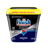 Finish Quantum Ultimate Dishwasher Detergent Tabs, 82-ct