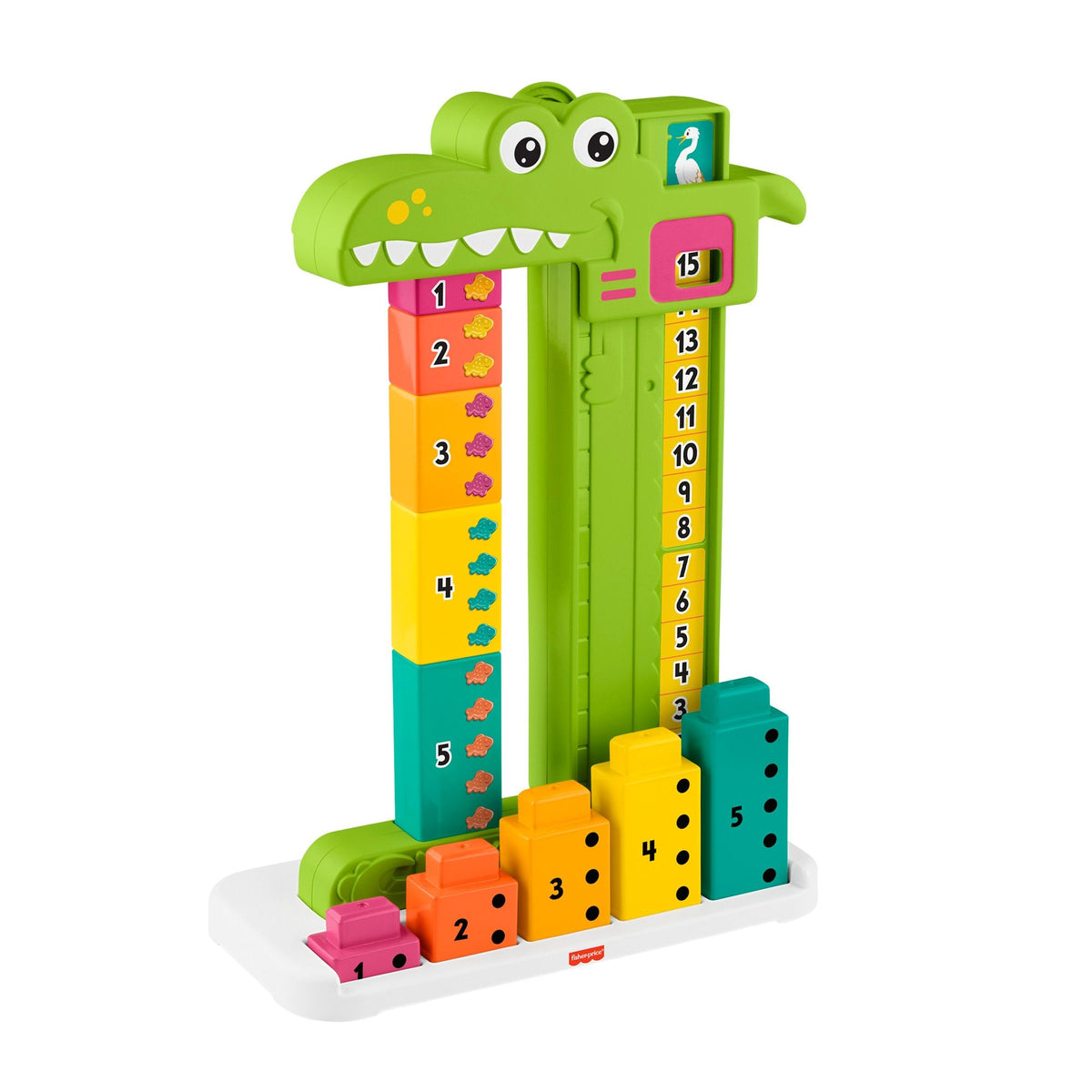 Fisher Price Adding Alligator Educational Toy for Ages 3+