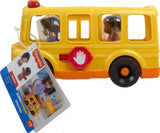 Fisher-Price Little People School Bus Musical Toddler Toy with Lights, Sounds & 2 Figures image 2
