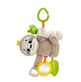 Fisher-Price Slow Much Fun Portable Stroller Sloth, Ages 0+
