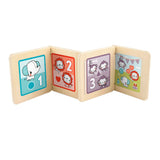 Fisher-Price Wooden Tummy Time Panel Toy for Babies image 2