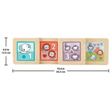Fisher-Price Wooden Tummy Time Panel Toy for Babies image 7