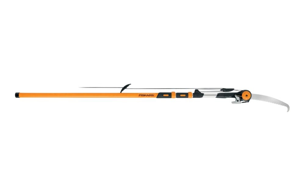 Fiskars Chain Drive Extendable Pole Saw & Pruner (7-ft–16-ft)