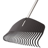 Fiskars Heavy-Duty Resin Tines Aluminum Leaf Rake, 24-in image 3